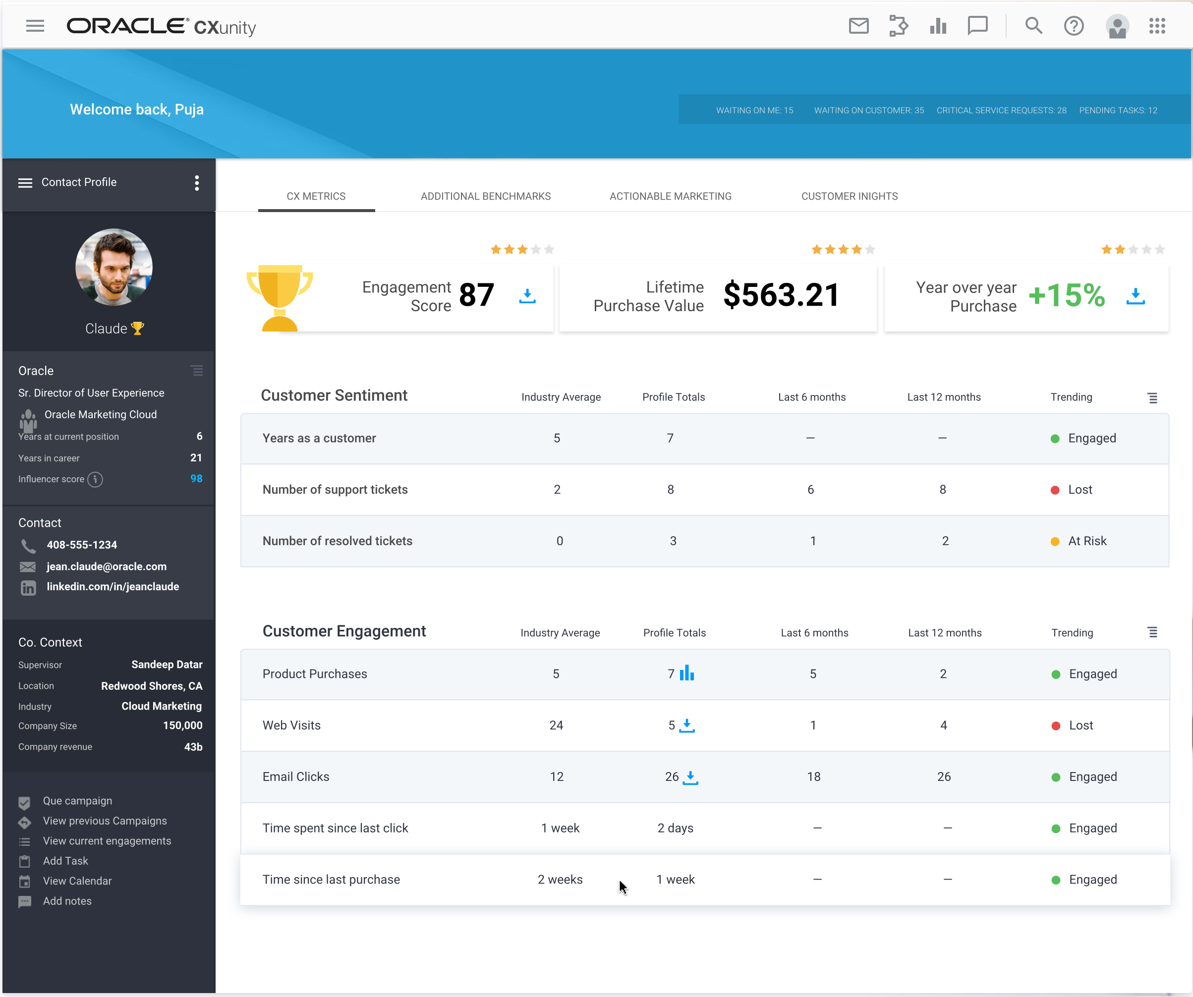 Oracle Responsys — Contacts